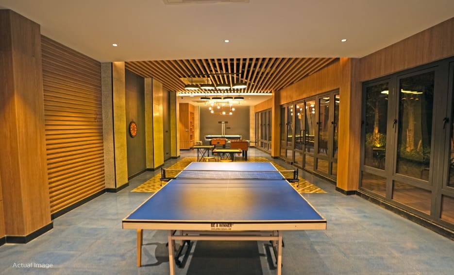 Table tennis room