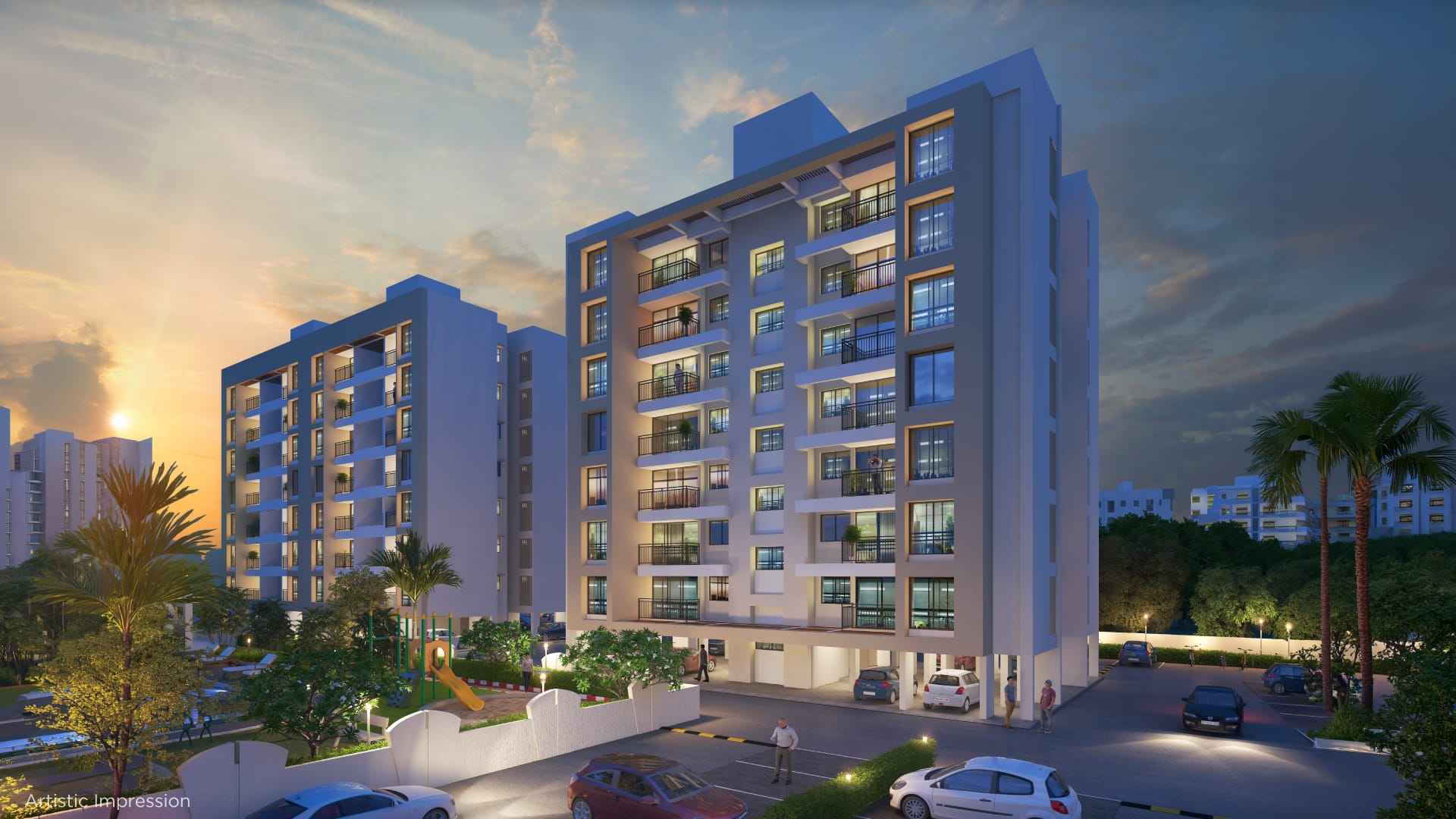 1 & 2 BHK Flats On Tadiwala Road, Pune
