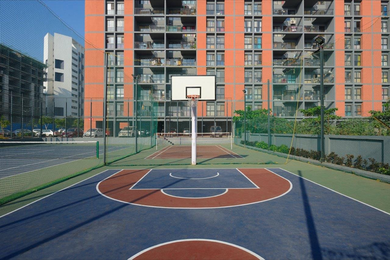 Basketball court