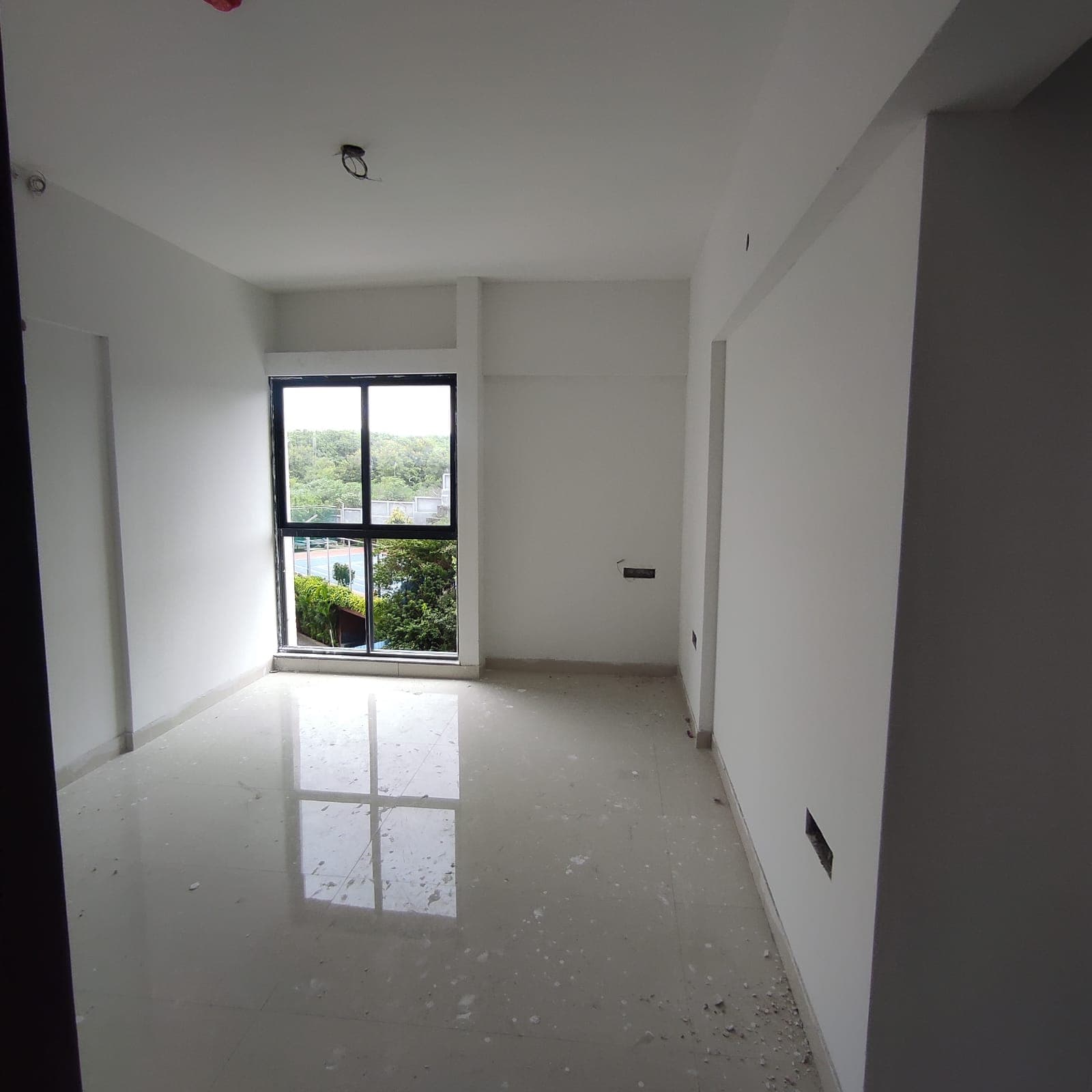 Internal flooring tile work