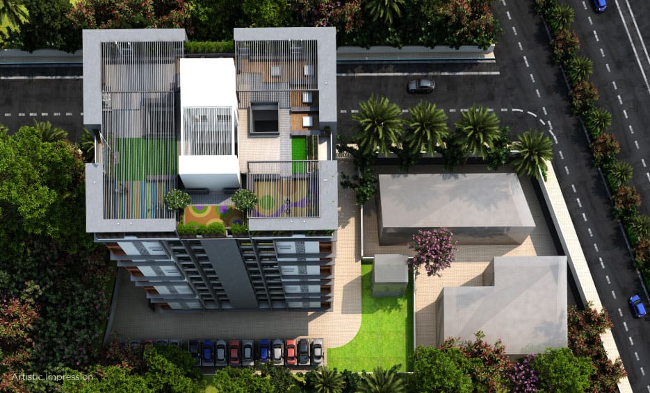 Rooftop garden